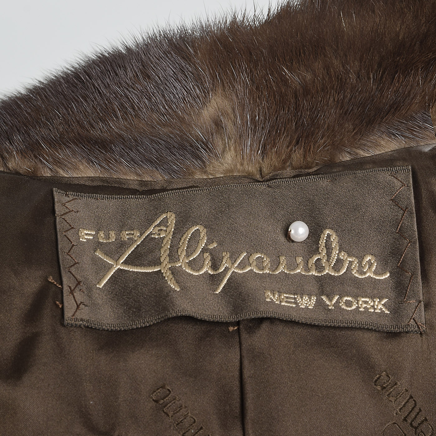 1990s Valentino Alixandre Furs Lunaraine Mink Swing Coat Loose