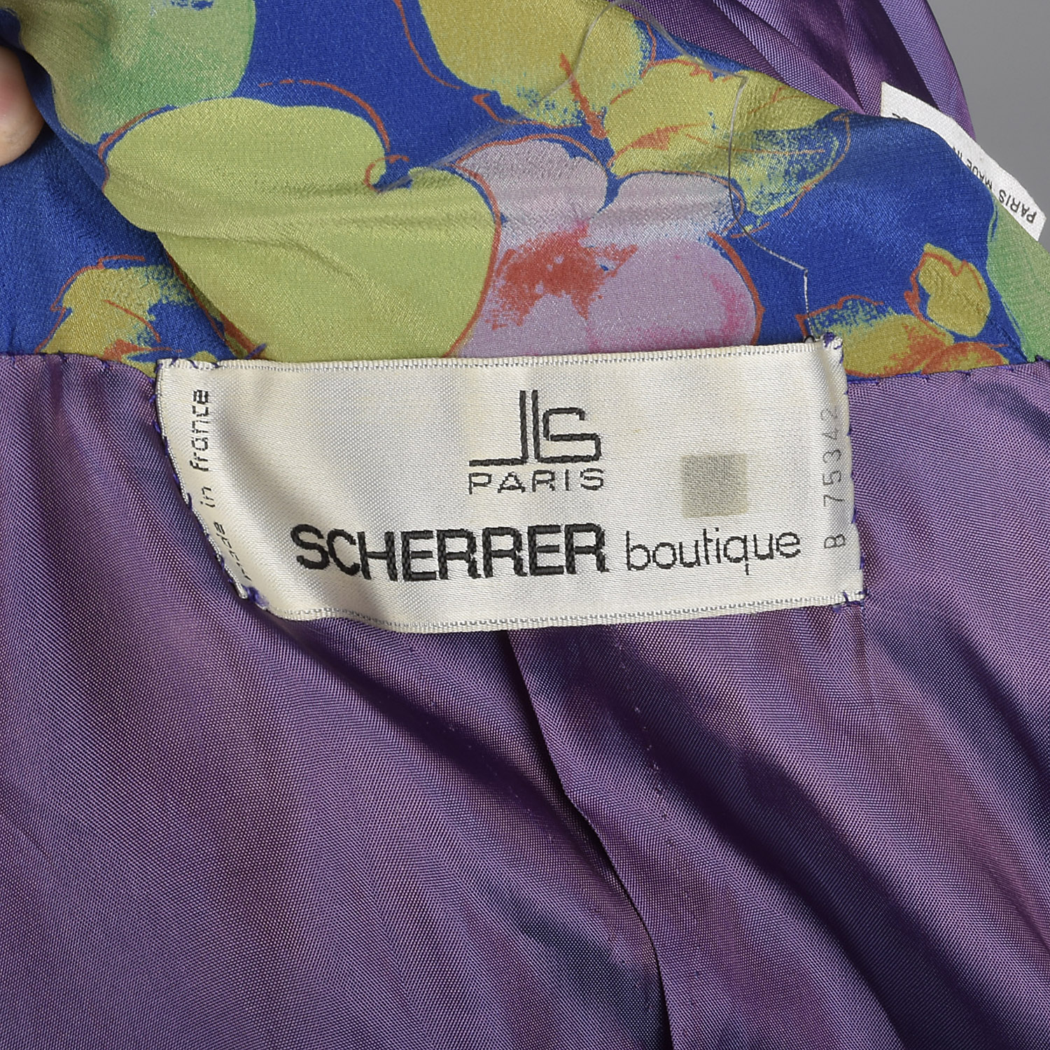 ジャケット・アウター 80s Jean Louis Scherrer Tailored Jacket JEAN-LOUIS SCHERRER Vintage Logo Jewel buttons Diamond