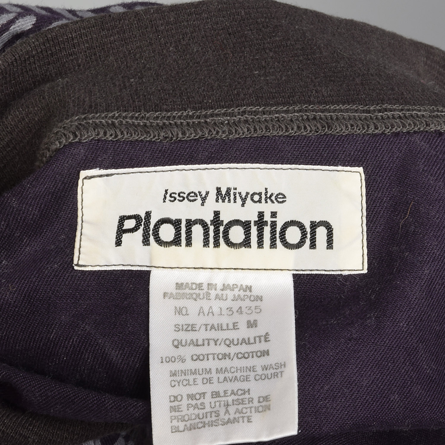 希少 80s ISSEY MIYAKE Plantation ミックスニット M Issey Miyake Plantation 1980s Gray Sweatshirt Sweater