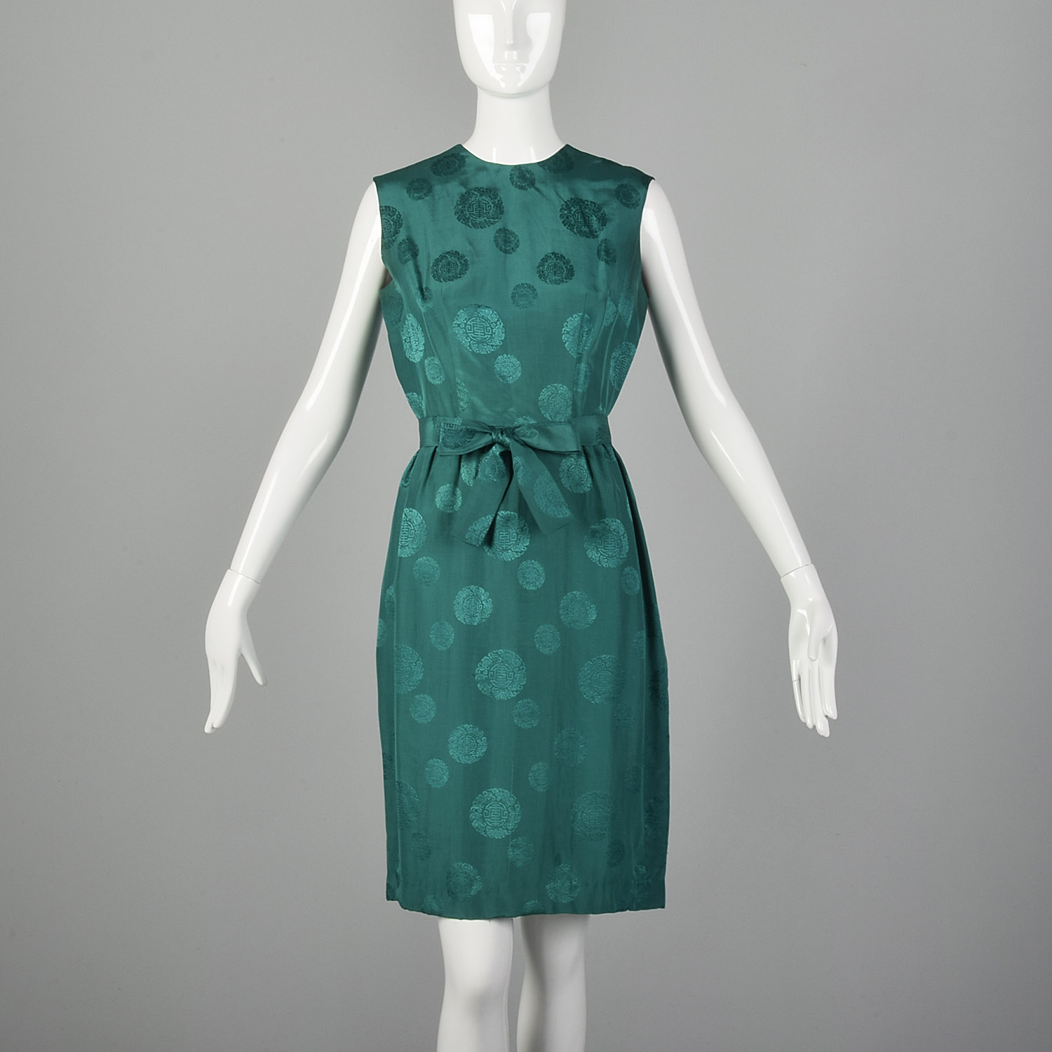 white christmas dresses Vintage 1960s Dress / Green Floral Hawaiian Dress / Casual Aire by Par –  ThisBlueBird main image 0