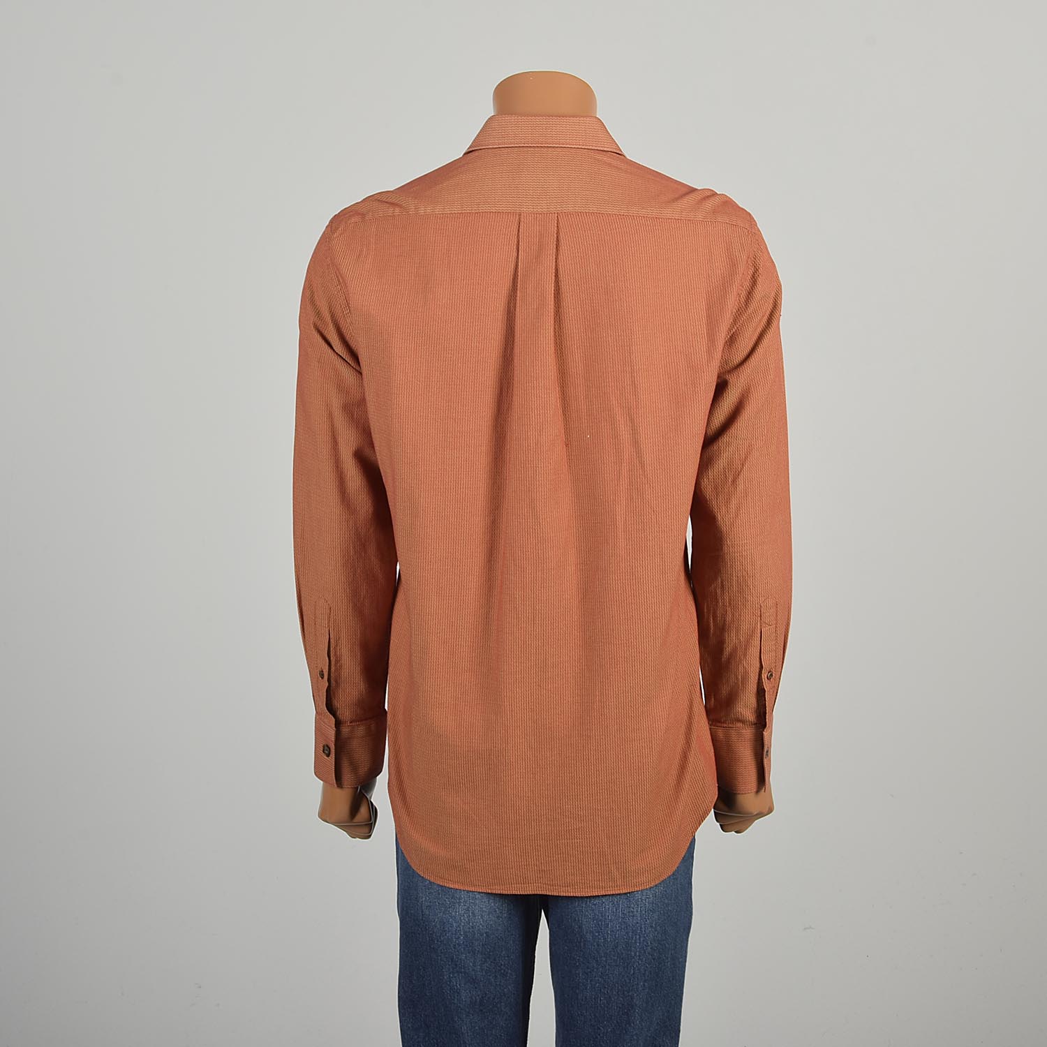 Medium 1990s Kenzo Red Gold Button Down Long Sleeve Shirt Very 
