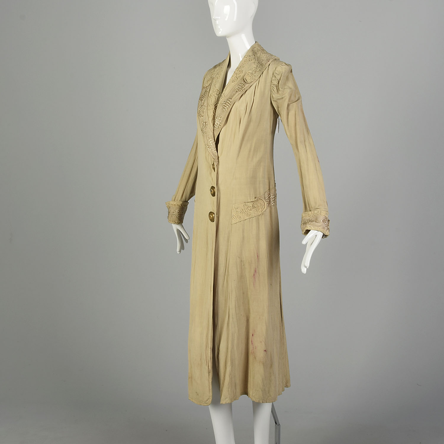 ジャケット・アウター 1900s~1910s Linen Duster Coat f46cb0dc-fcbf-5340-93e8-