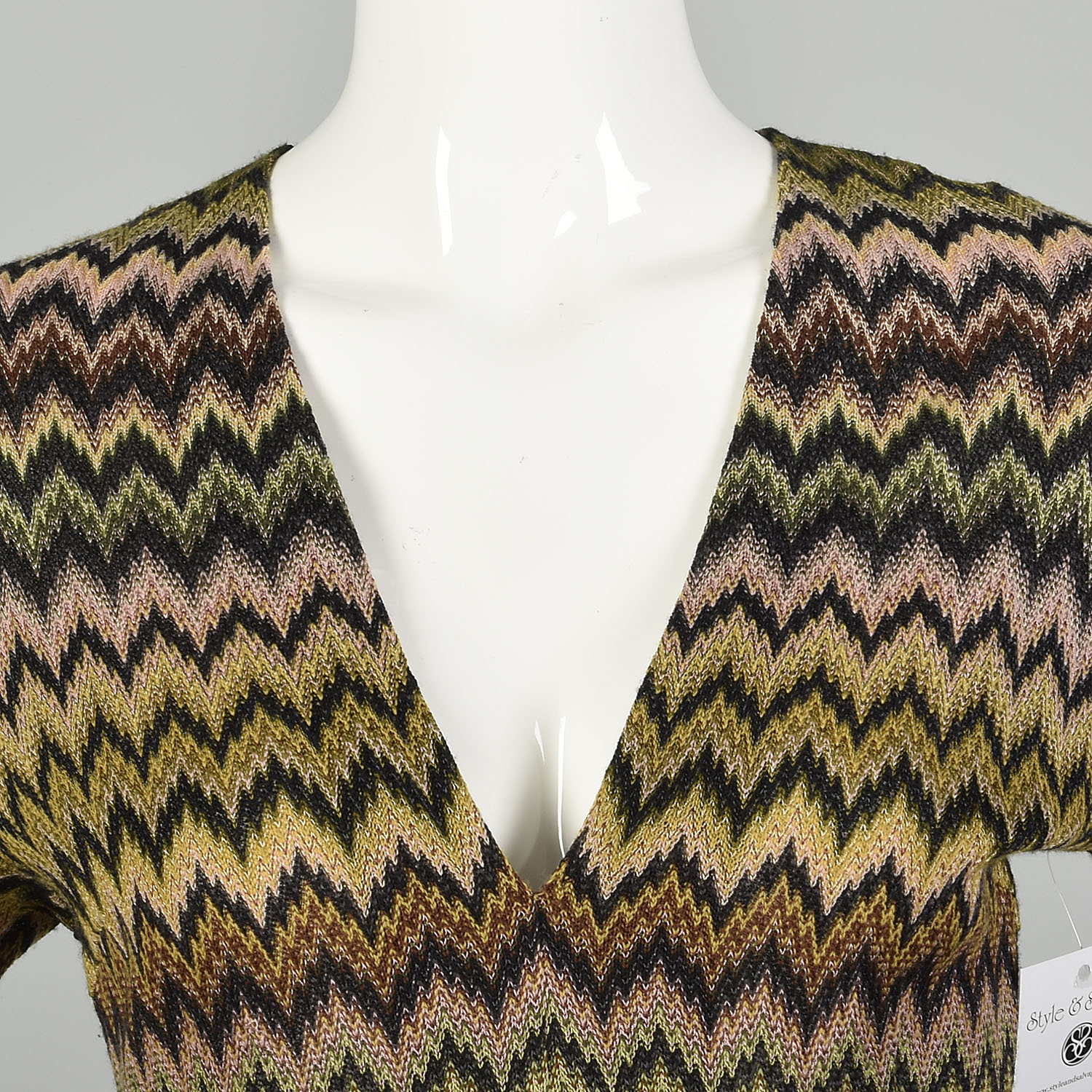 オレンジタグミッソーニ チュニック 新 モデルファッション - MISSONI ミッソーニ チュニック