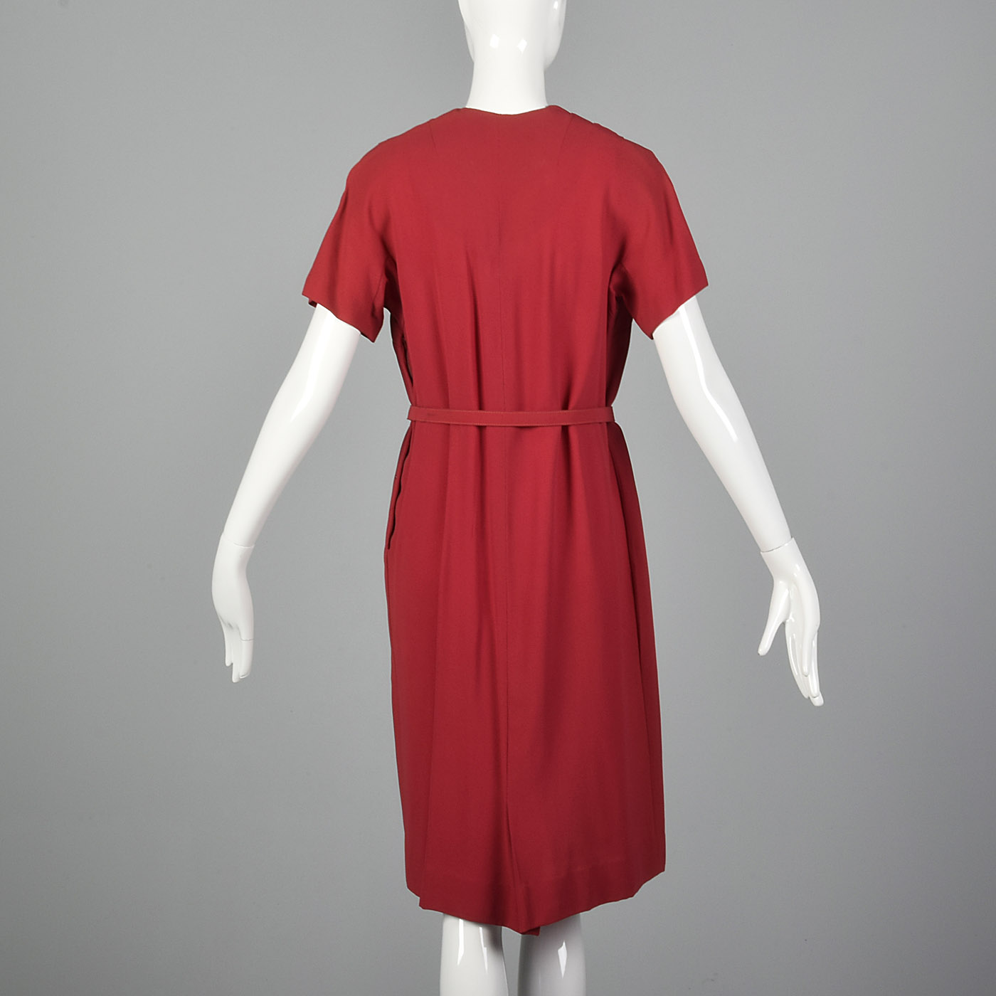 50s belted dress