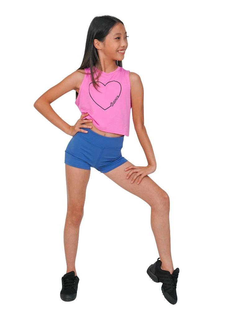 Dance Shorts Danz N Motion 22406C Child Sizes Multiple Colors Jazz Acro Cheer - Picture 7 of 14