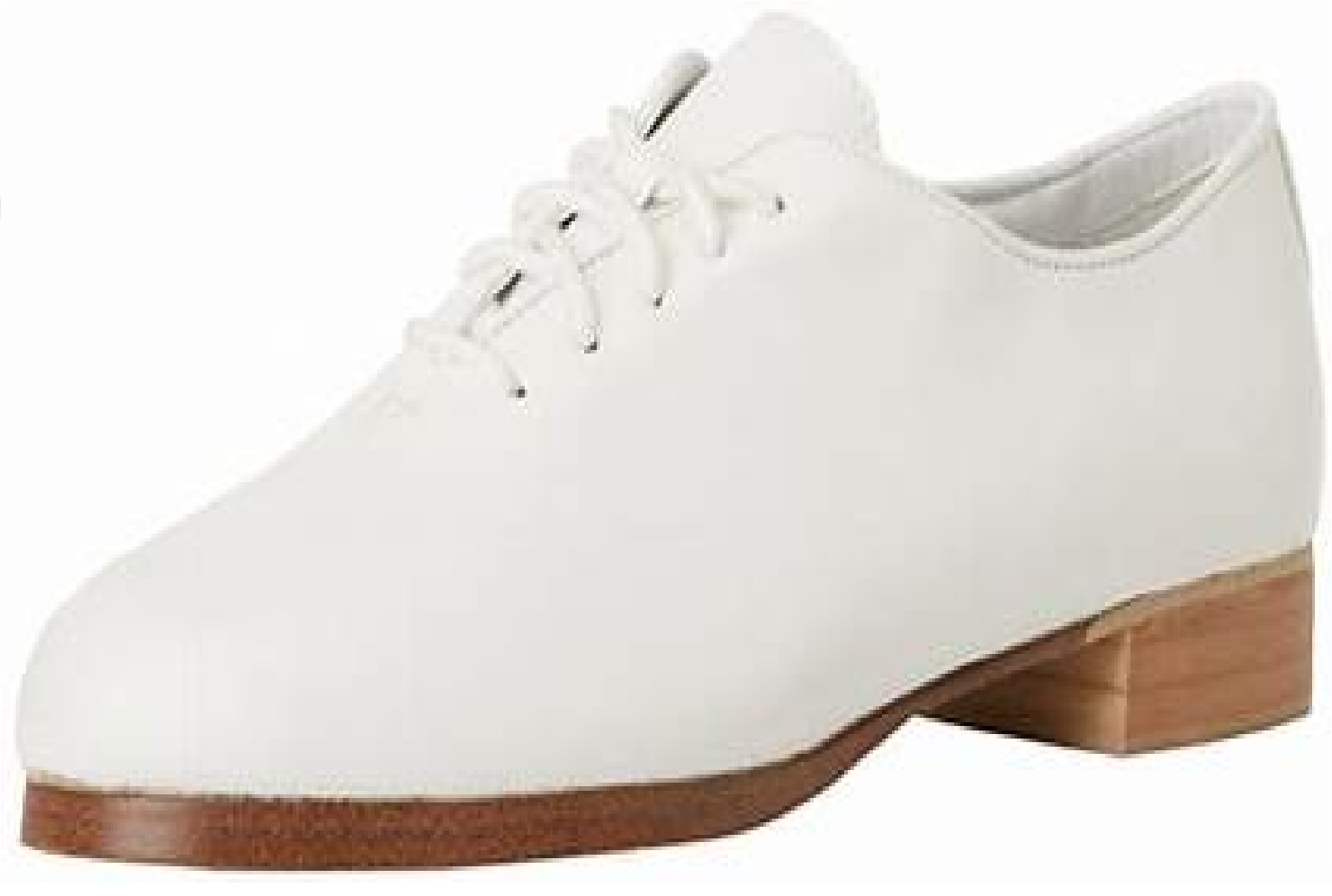 Dance Clogging Shoes Dance Class Black or White All Sizes Oxford - Picture 10 of 16