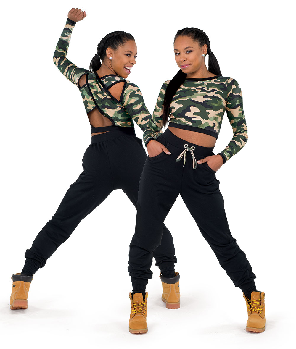 Dance Costume XXXL Adult Green AWCT 23073 Hip Hop 2 piece | eBay
