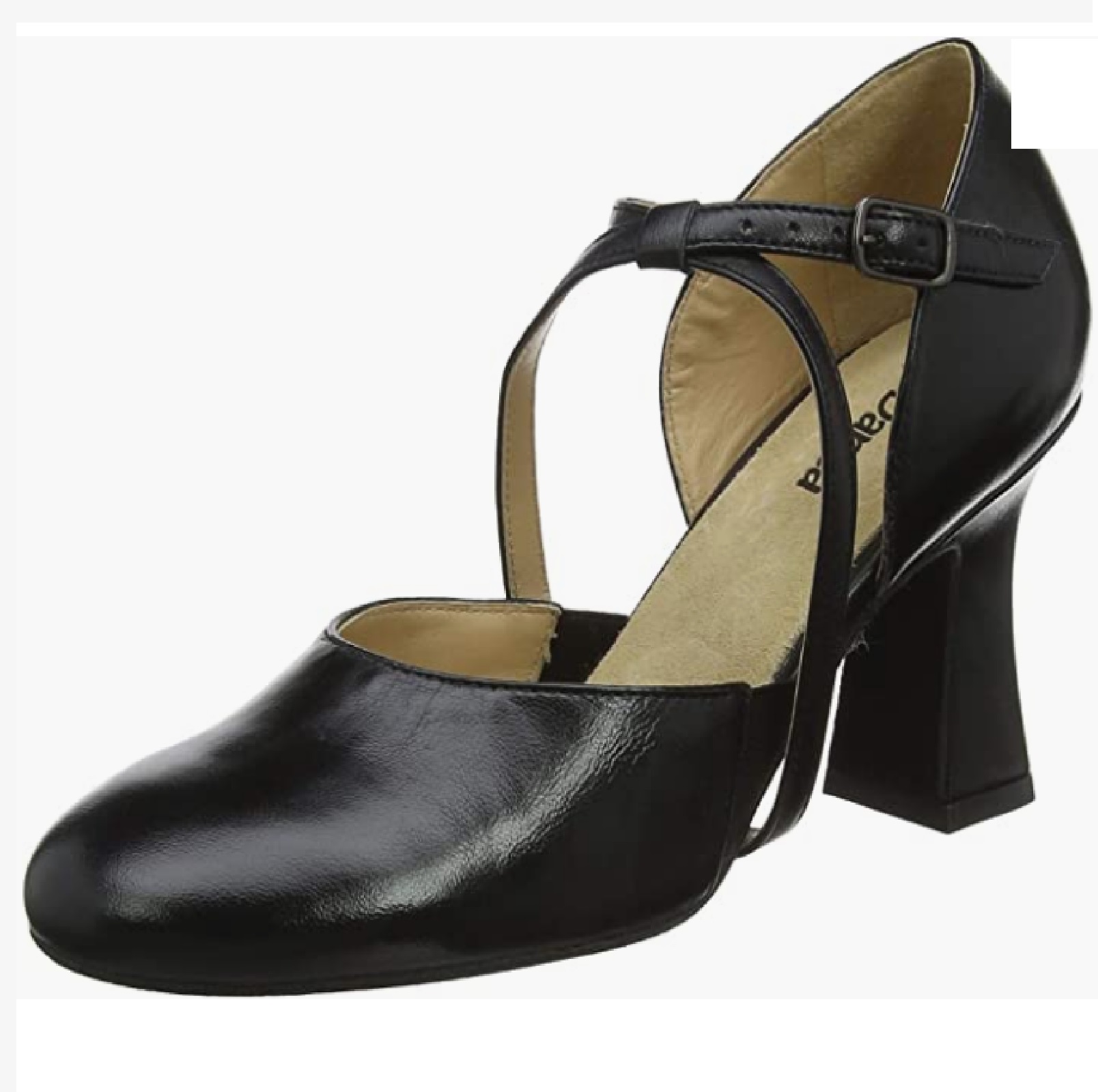 NEW Dance Ballroom Shoes 3' Heel So Danca SD143 Adult Sizes Cross Straps Leather - Picture 5 of 7