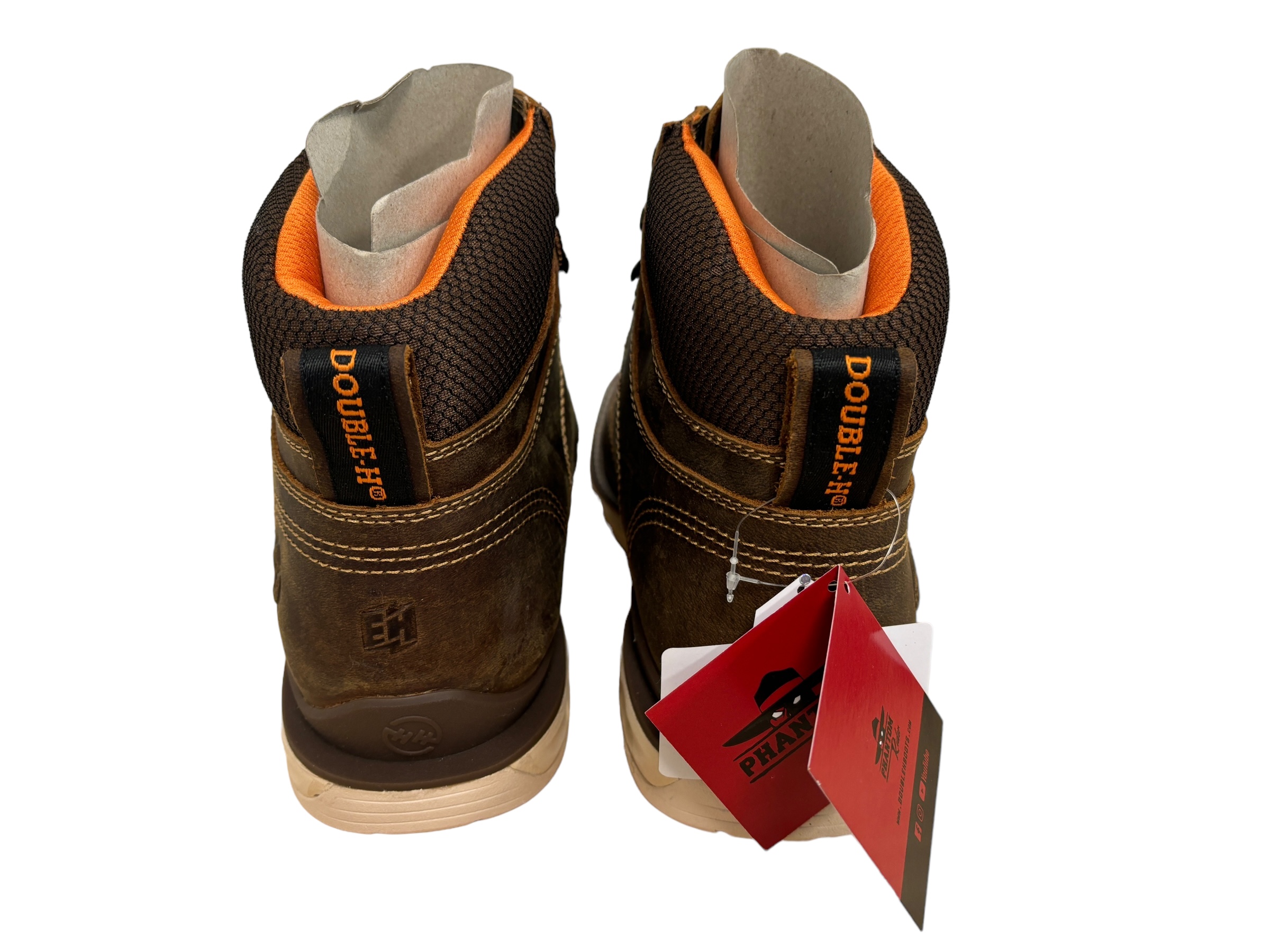 Double-H Men's 6" Brunel Soft Toe Western Work Boots - Size 12 D (Wide) DH5372 - Picture 7 of 15