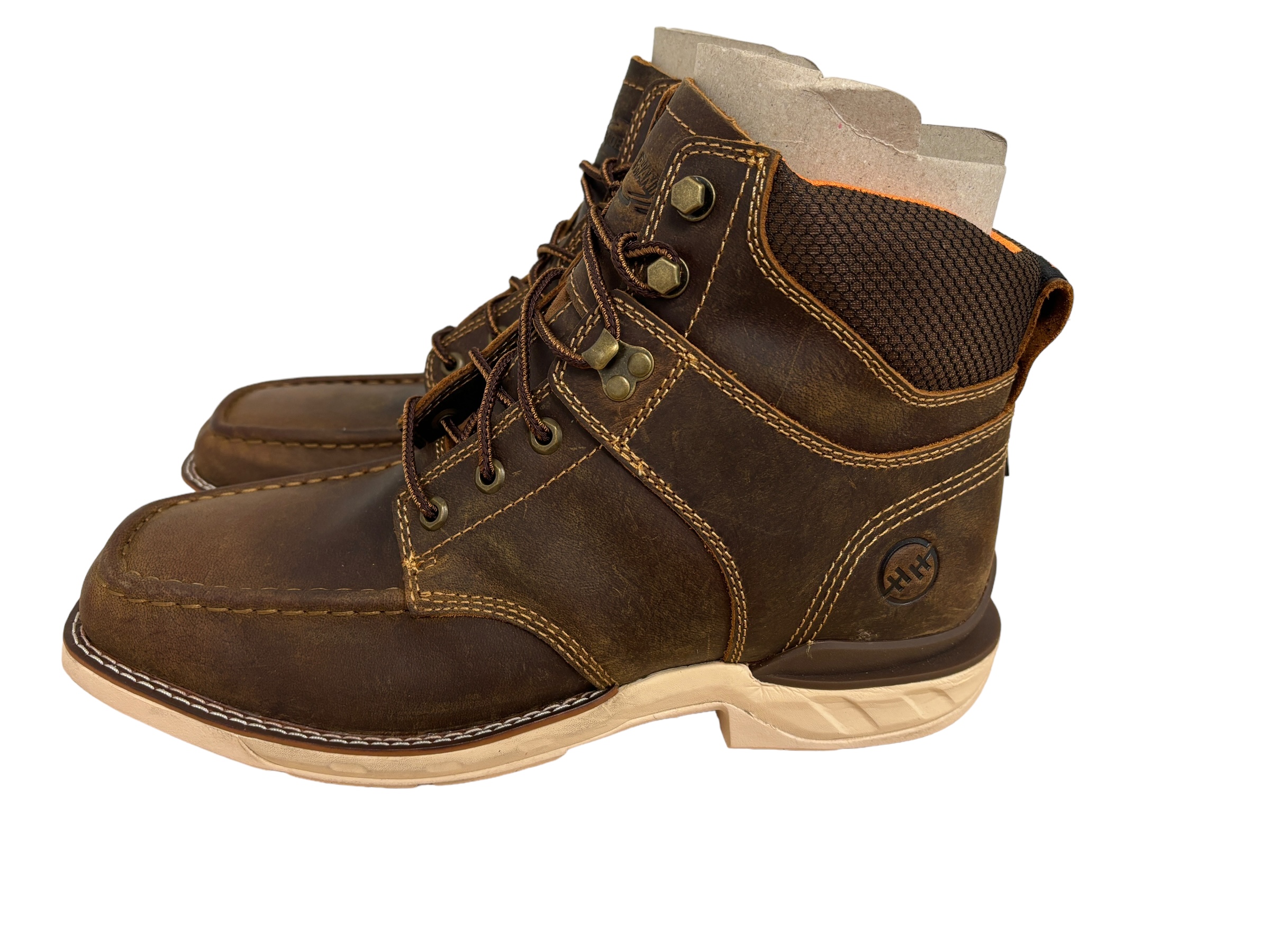 Double-H Men's 6" Brunel Soft Toe Western Work Boots - Size 12 D (Wide) DH5372 - Picture 9 of 15