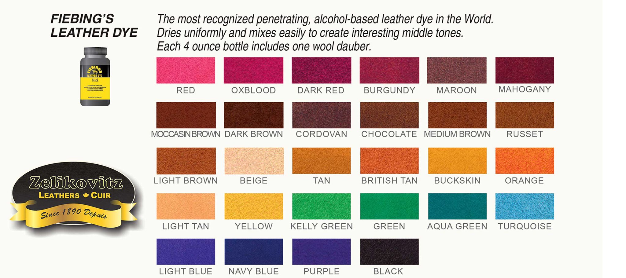 fiebing-s-leather-dye-solvent-based-32-oz-1-quart-bottles-28-colors