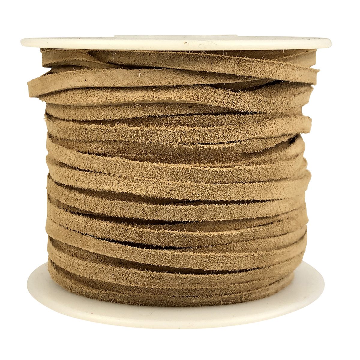 Encaje de gamuza premium - 1/8" x 25 yardas - cordones de cuero - Imagen 9 de 12