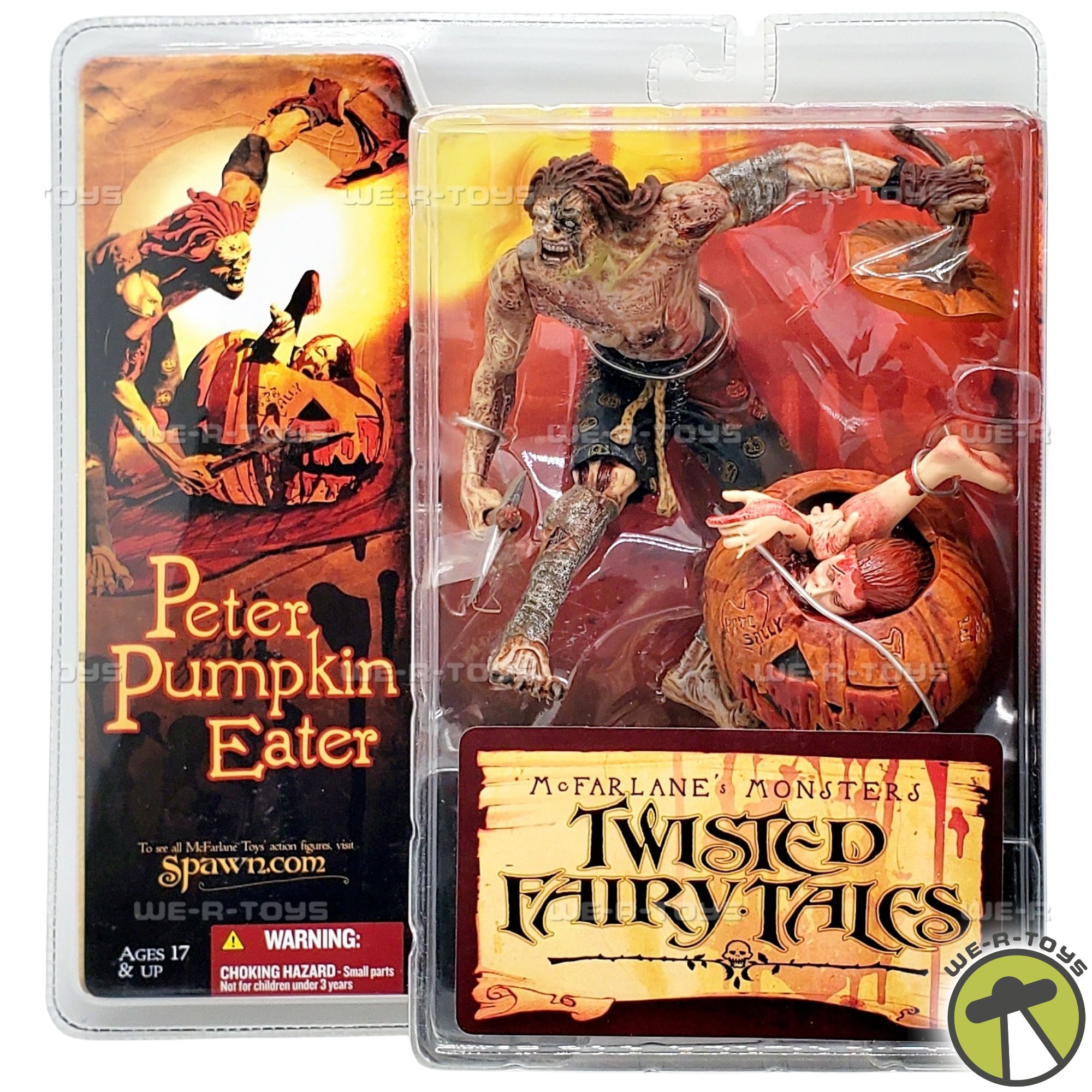 McFarlane's Monsters Twisted Fairy Tales Peter Pumpkin Eater