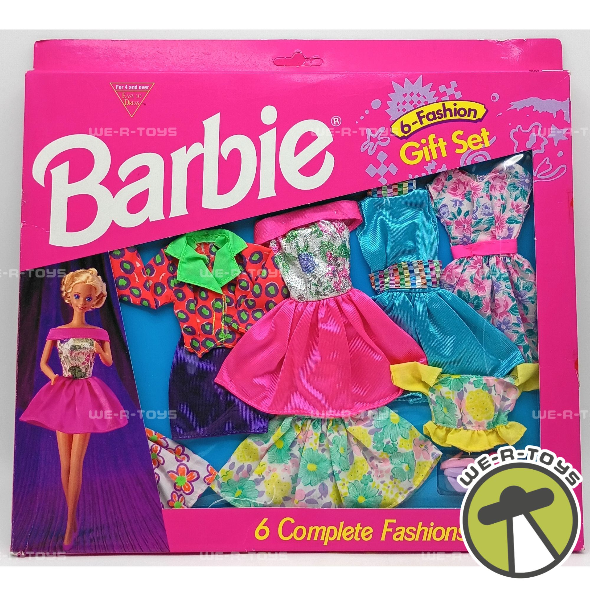 トップス Barbie Barbie 6-Fashion Gift Set Six Complete Fashions 1994 Mattel 68209