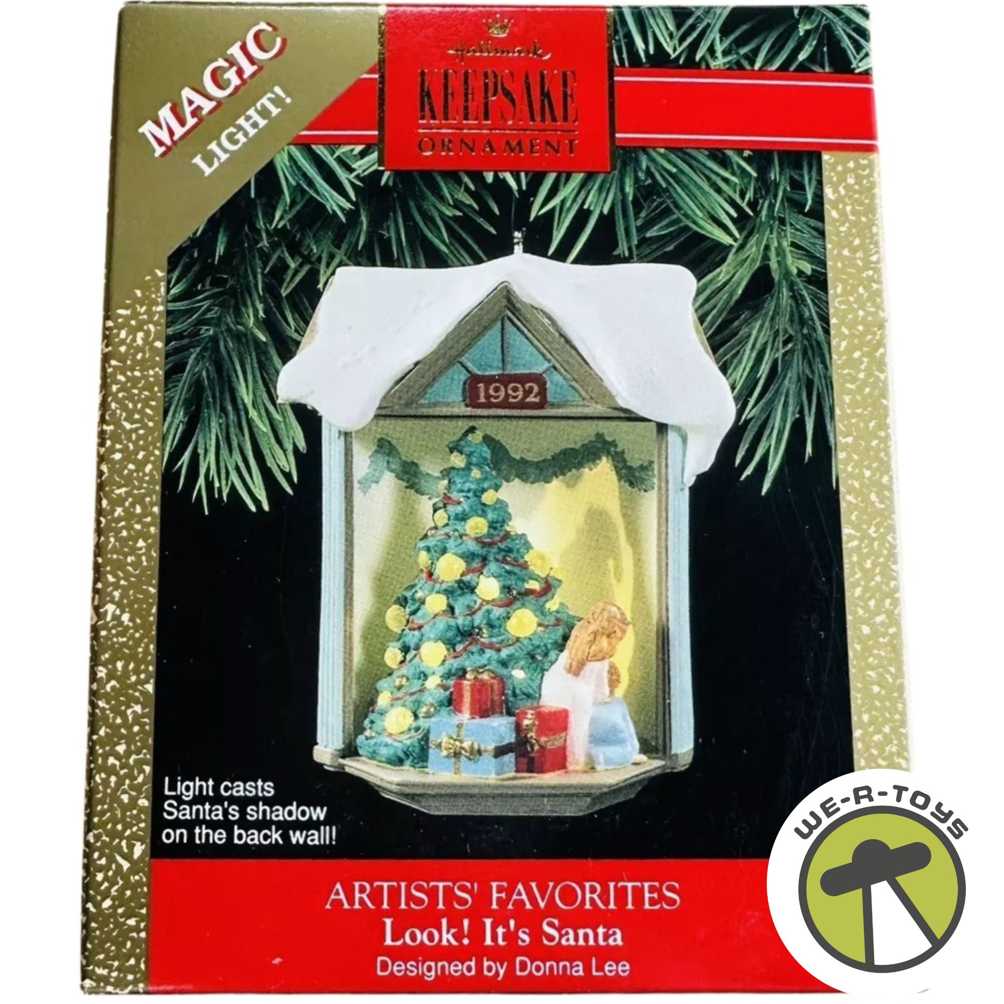 Hallmark Keepsake Ornament Santa theme, Collector's series lot in box