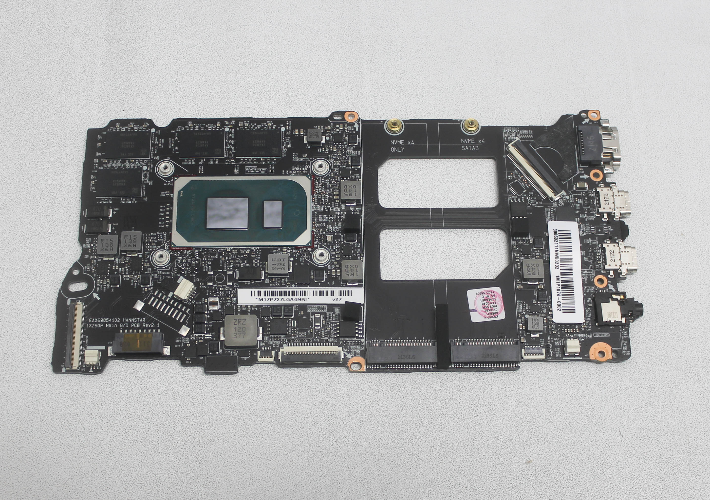 EAX69854102 LG Gram Motherboard Intel Core I7-1195G7 17Z95P-K
