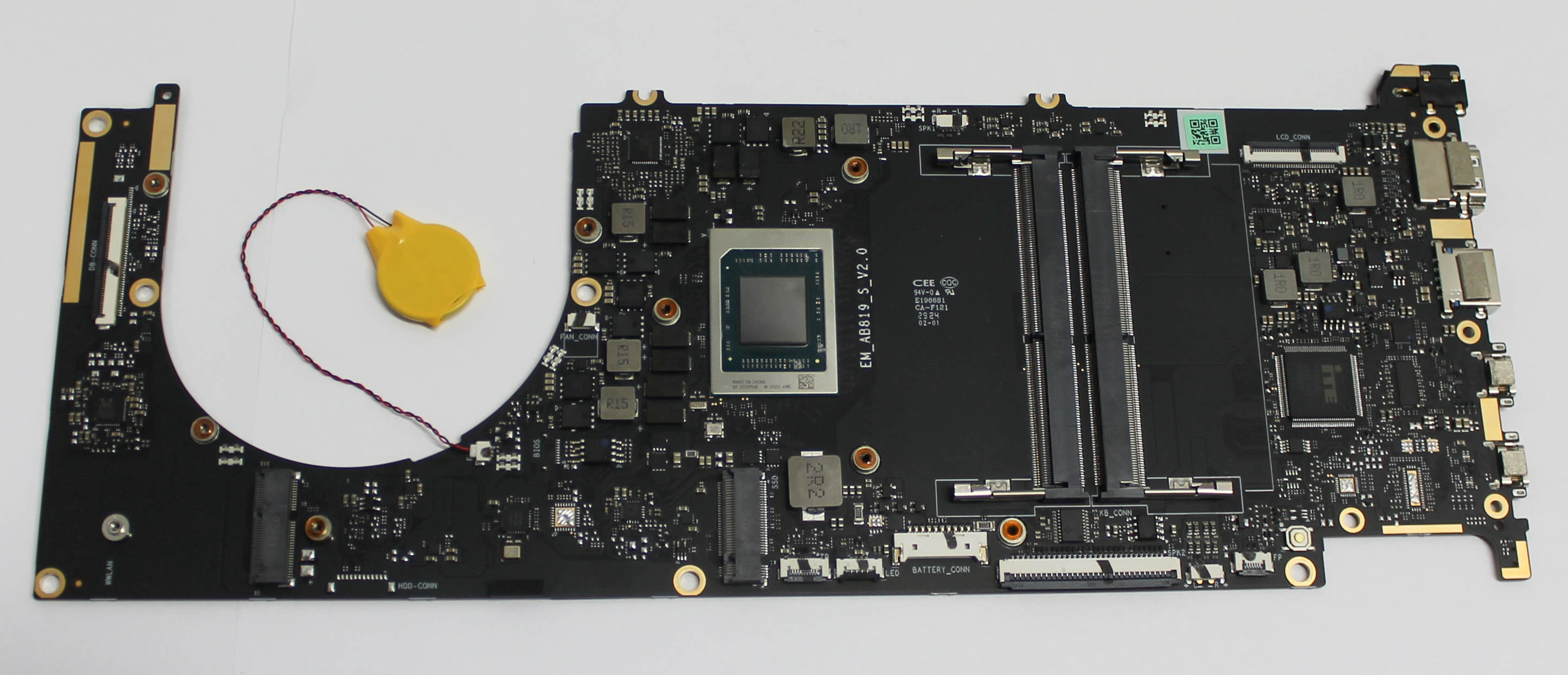 EM-AB819-S-V2.0 Gateway Motherboard Ryzen 5 PRO 5675U GWNR5L1746