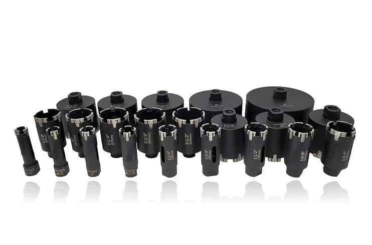 T-Segment Turbo Wet & Dry Core Bits for Granite and Hard Stone -