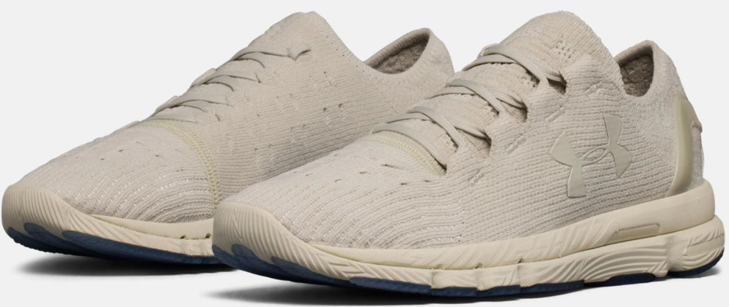 tan athletic shoes