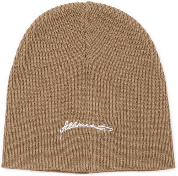 AllSaints Men's Embroidered Script Logo Beanie Hat - Picture 5 of 7