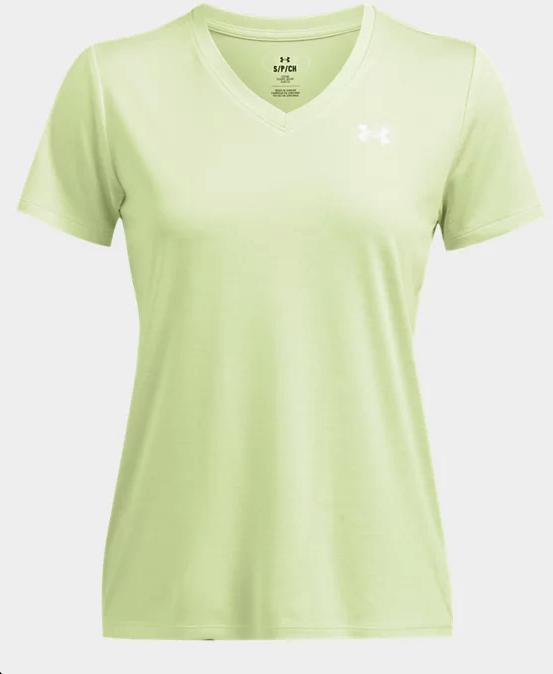 Under Armour Mujer Twist Tech Cuello en V (XS, S, M, L, XL) - Imagen 12 de 19