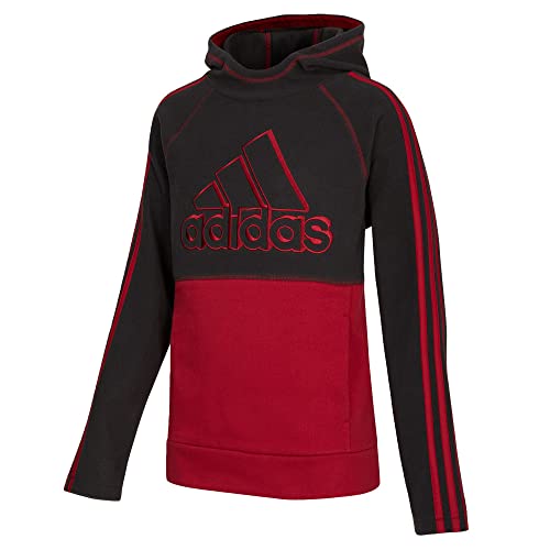 adidas Microfleece Pullover Hoodie Big Kids' - Picture 2 of 2