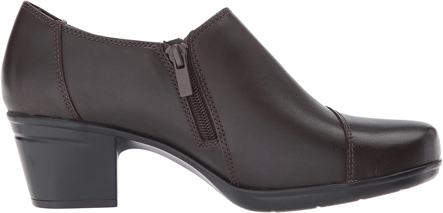 Clarks Women's Emslie Warren Slip-on Leather Loafer Shoes - Picture 4 of 13