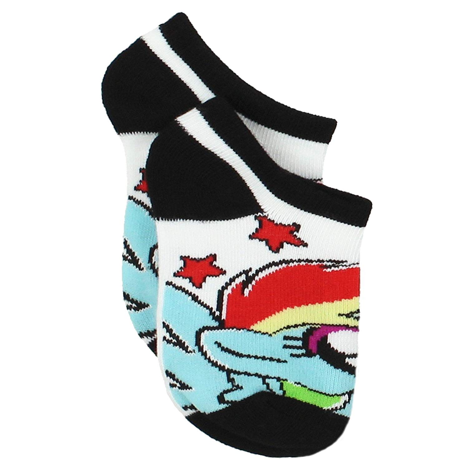 Planet Sox My Little Pony Girls 6 pack Socks (Toddler/Little Kid/Big Kid/Teen)