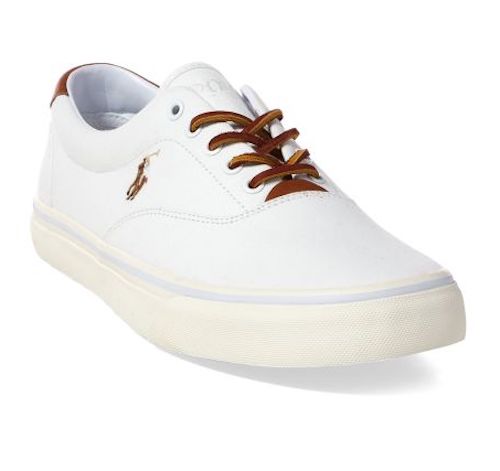 POLO RALPH LAUREN MEN'S THORTON Tela Sneaker Basse Scarpe Da Ginnastica |  eBay