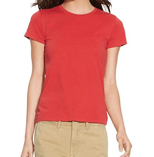 Camiseta deportiva de algodón para mujer Polo Ralph Lauren pony manga derecha NUEVA - Imagen 10 de 16