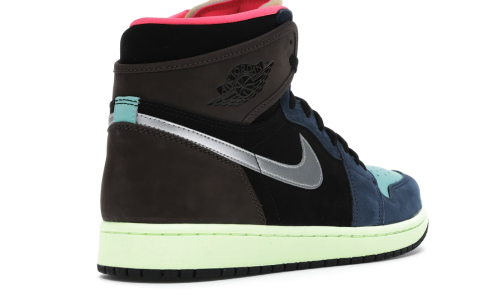 Nike Youth AIR Jordan 1 Retro High Tokyo Bio Hack (GS) - 575441-201 - Imagen 15 de 27