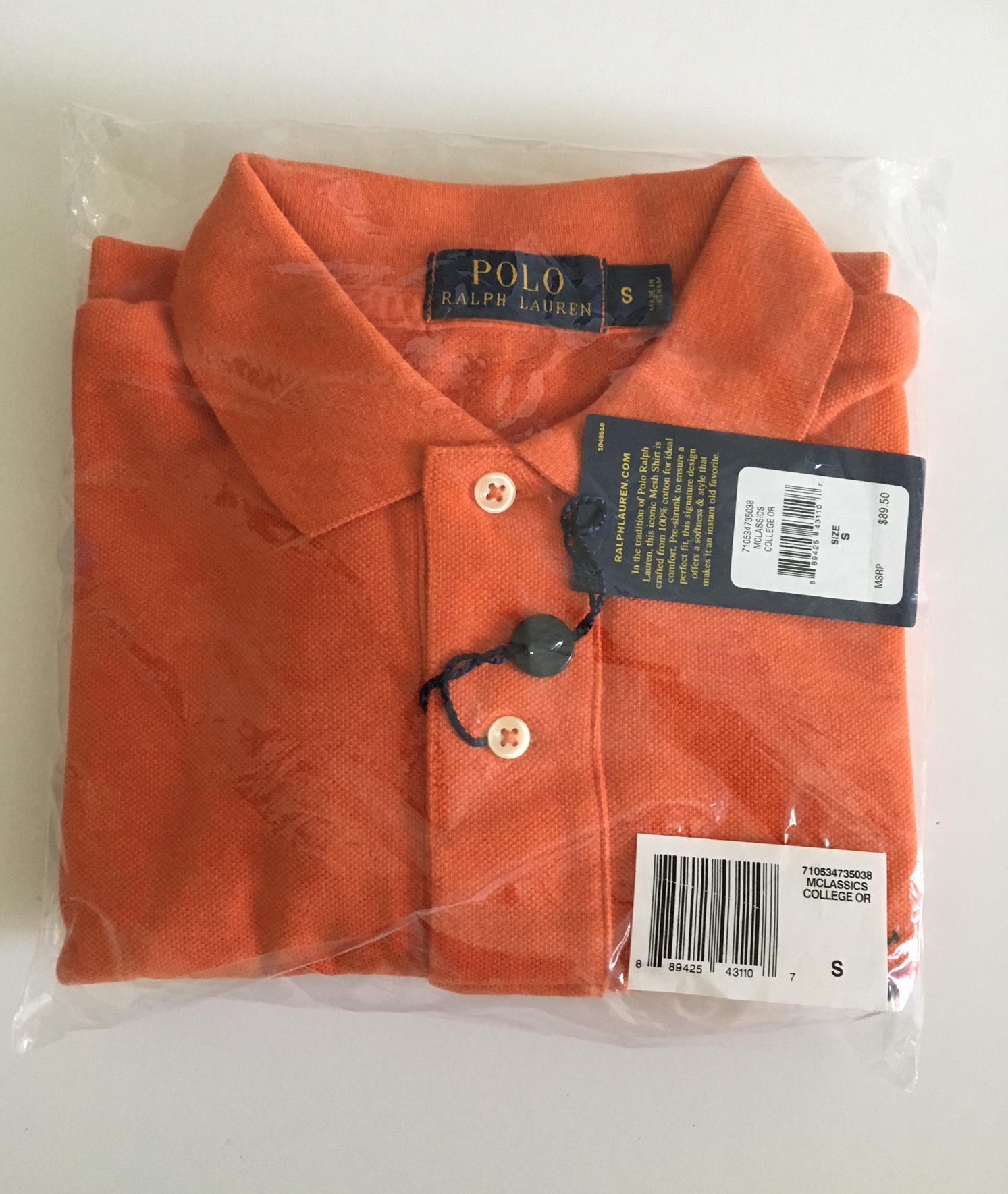 Polo Ralph Lauren Men Custom/Classic-Fit Mesh Polo Shirt MSRP $89.5 NEW NWT - Picture 20 of 29