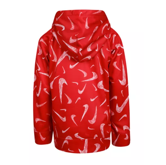Nike Boys lightweight Therma Allover Print Pullover Hoodie - Picture 10 of 10