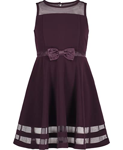 Calvin Klein Girls' Sleeveless Floral Party Dress - Picture 6 of 13