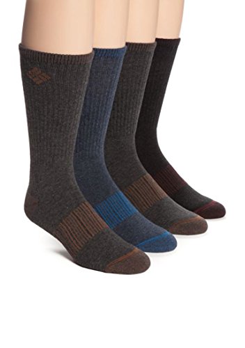 Columbia Men's 4 Pack Heathered Crew Casual Socks - Picture 3 of 5
