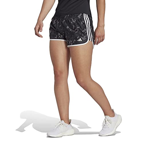 Pantalones cortos para correr para mujer Adidas Marathon 20 de camuflaje - Imagen 4 de 14