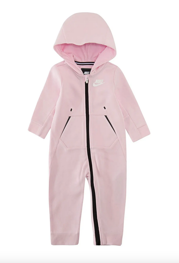 Nike Baby Girls 0-9M Tech Fleece Coverall - Picture 13 of 16