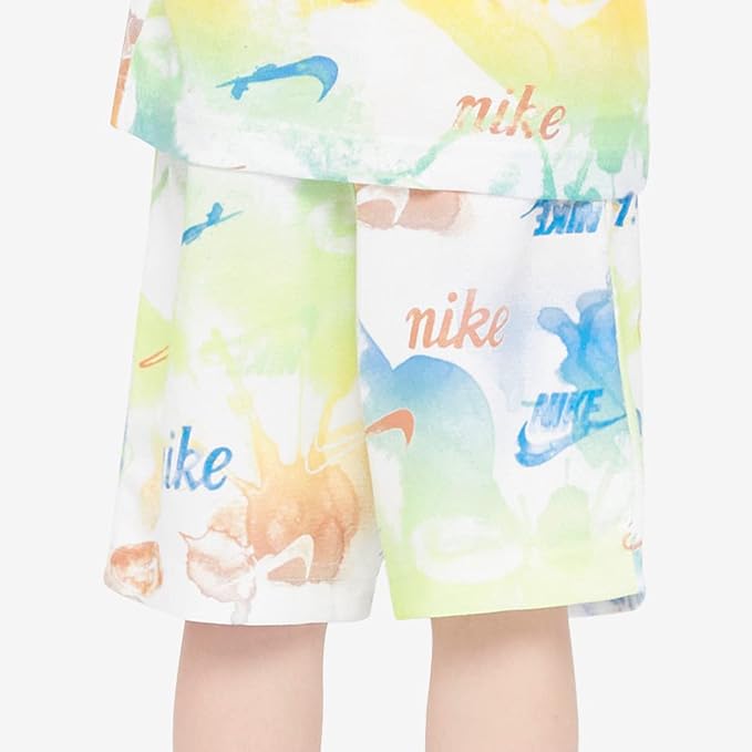 Nike Boy's Sportswear Printed Mesh Shorts (Little Kids) - Picture 8 of 16