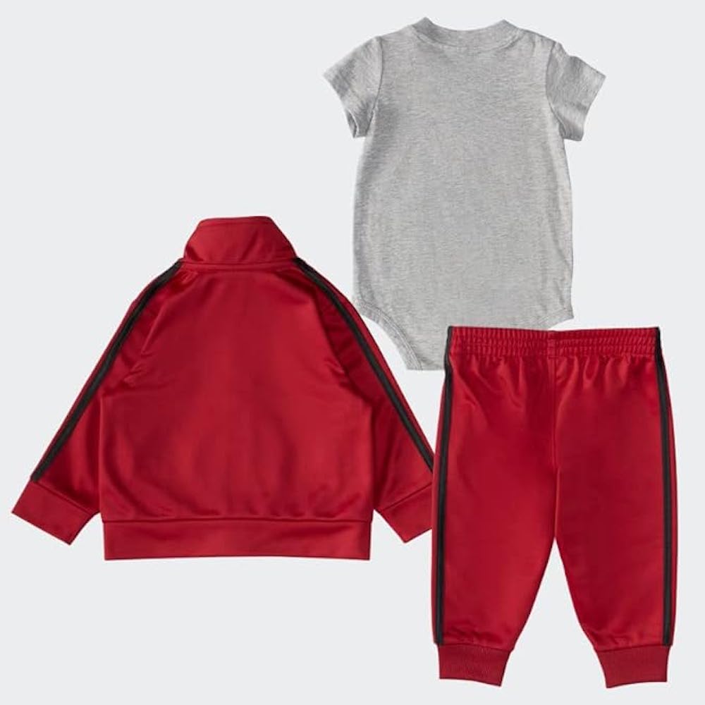 adidas Three-Piece Bodyshirt Tricot Set Baby Kids' 3 Months or 6 Months - Picture 9 of 11