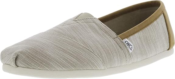 Zapatos sin cordones TOMS clásicos de lona tobillo con ribete tostado Oxford cambray para hombre - Imagen 7 de 12