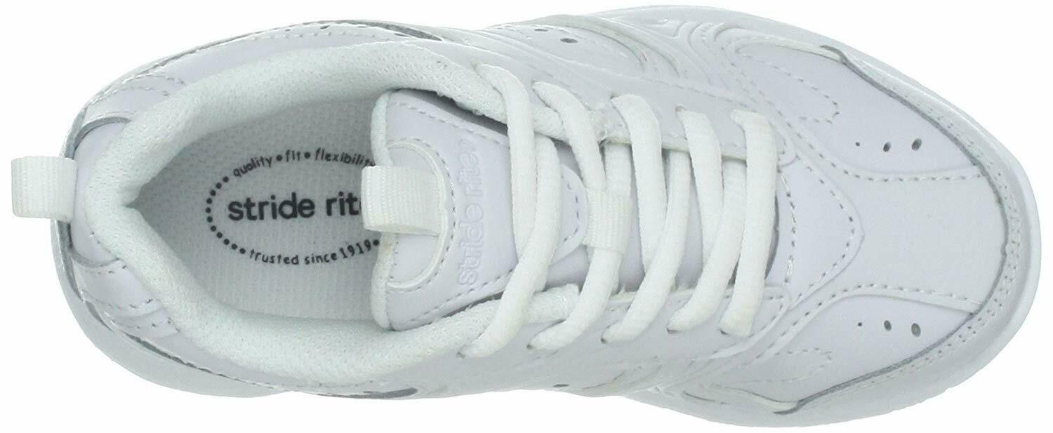 Stride Rite Cooper Lace-Up Sneaker – Toddler To Big Kid, Breathable Mesh, Padded Comfort, Everyday Wear - View #2