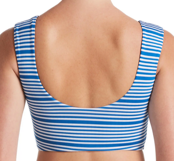 Nike Women's Sport Mesh Reversible Midkini Top - Picture 16 of 17