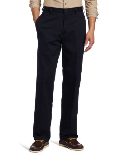 IZOD Mens American Chino Flat Front 