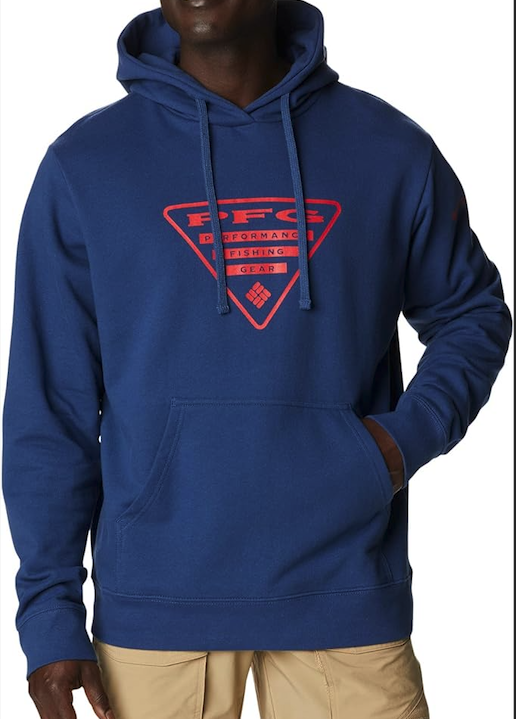 Columbia Men's Plus Size (Big Size) PFG Triangle Hoodie - Picture 9 of 20