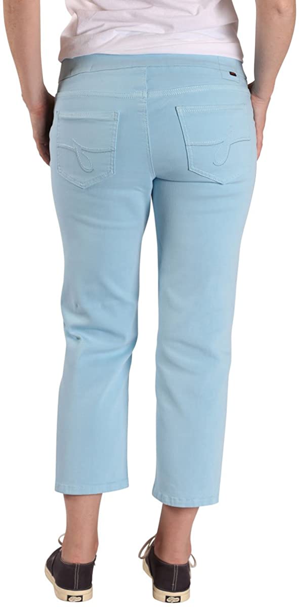 Pantalón corto Jag Jeans para mujer Petite Echo en sarga Dolce precio de venta sugerido por el fabricante 69 USD nuevo con etiquetas - Imagen 4 de 7