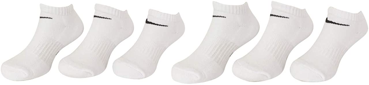 Nike Little Boy's 6-Pairs Young Athletes Ankle/No-Show Socks Sz: 5-7 Fits 10C-3Y - Picture 8 of 8