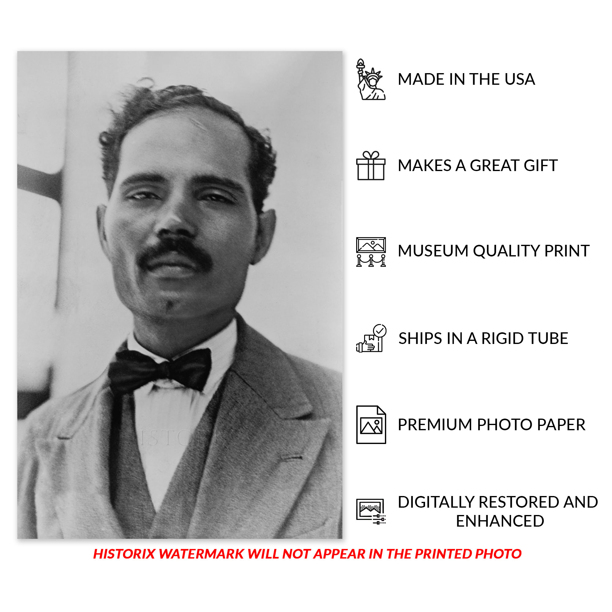 1936 Pedro Albizu Campos Puerto Rican Revolutionary Photo Print Wall Art Poster - Picture 13 of 28
