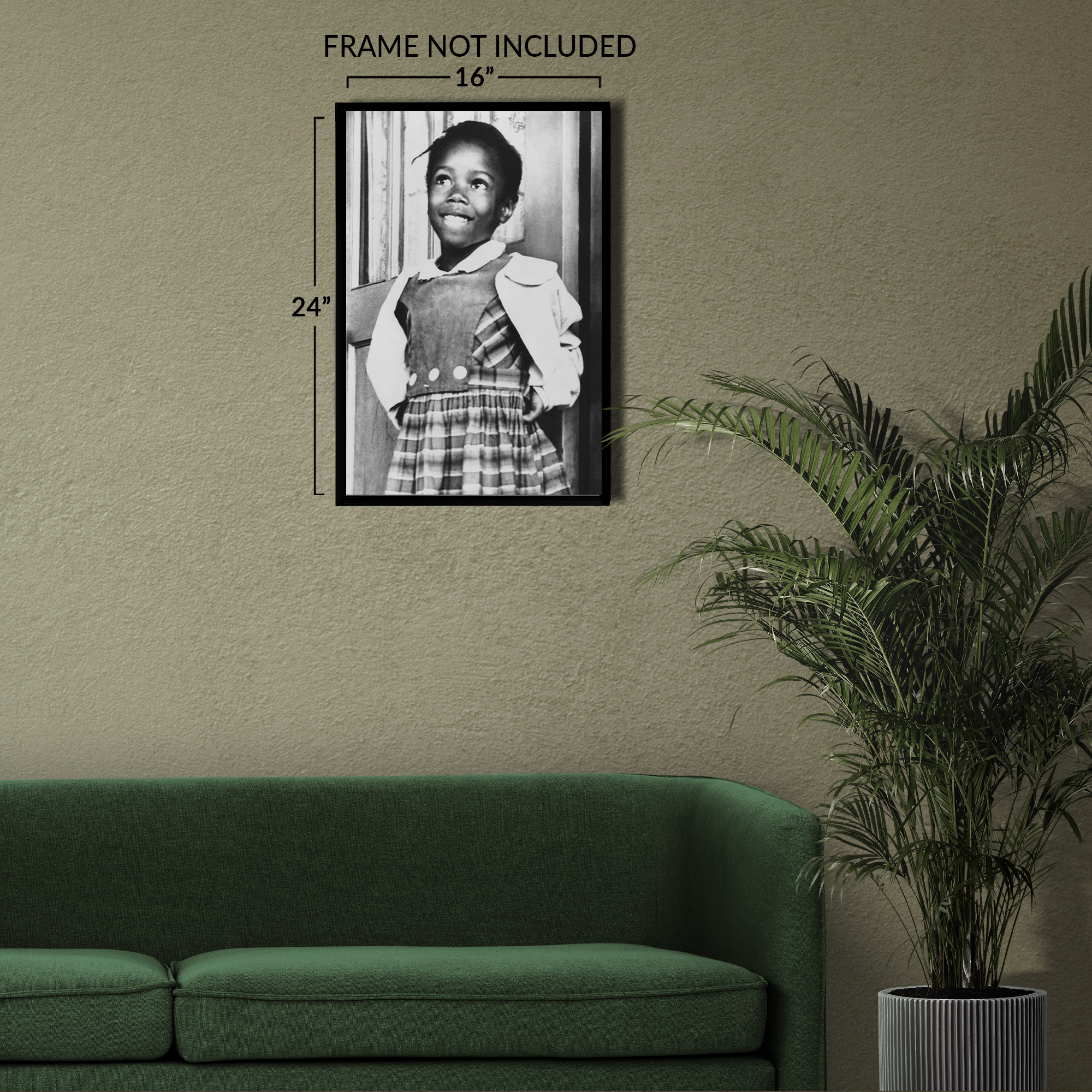 1960 Ruby Bridges Black American Civil Rights Activist Poster Photo ...
