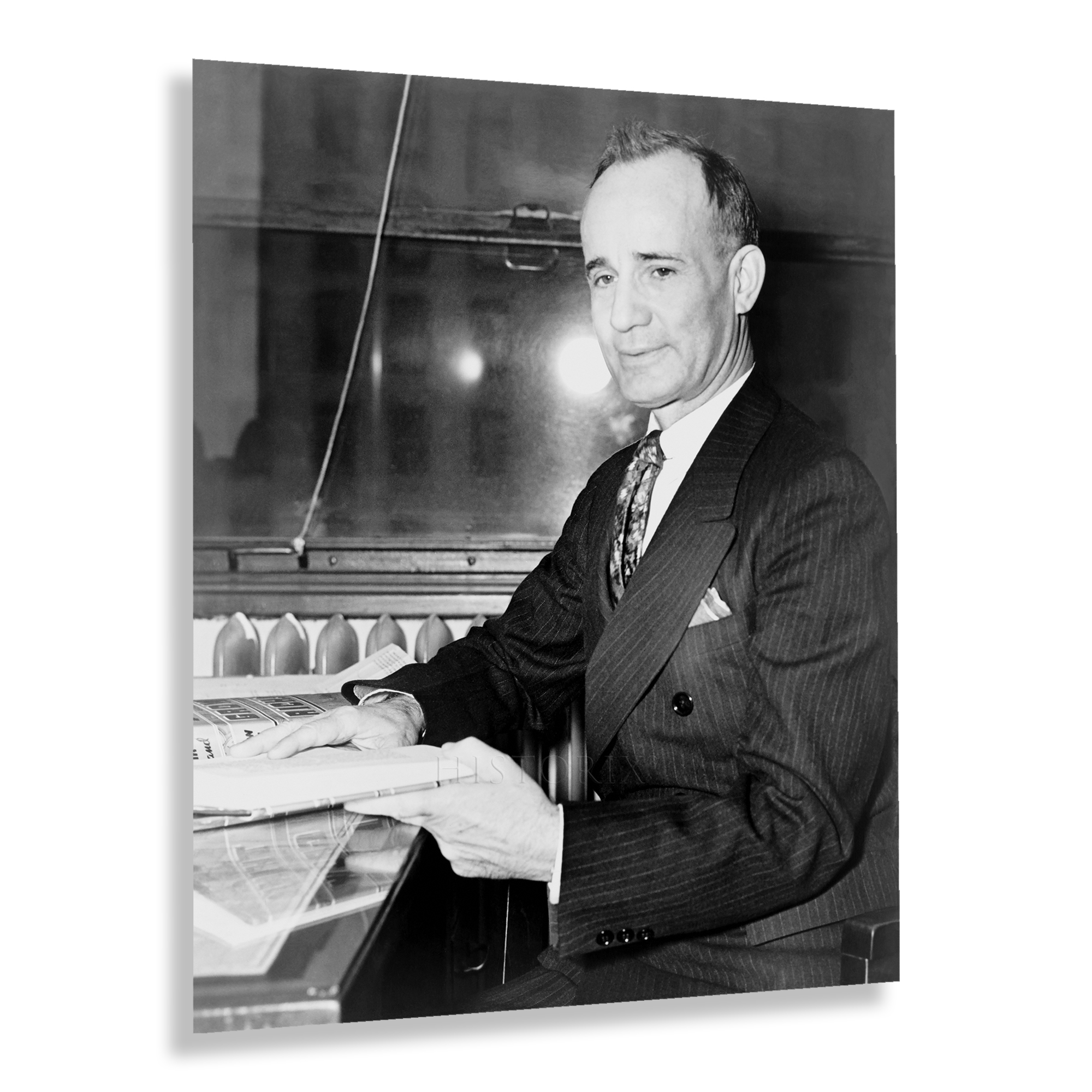 1937 Napoleon Hill Holding His Book Think and Grow Rich Poster Photo Print - Picture 22 of 40