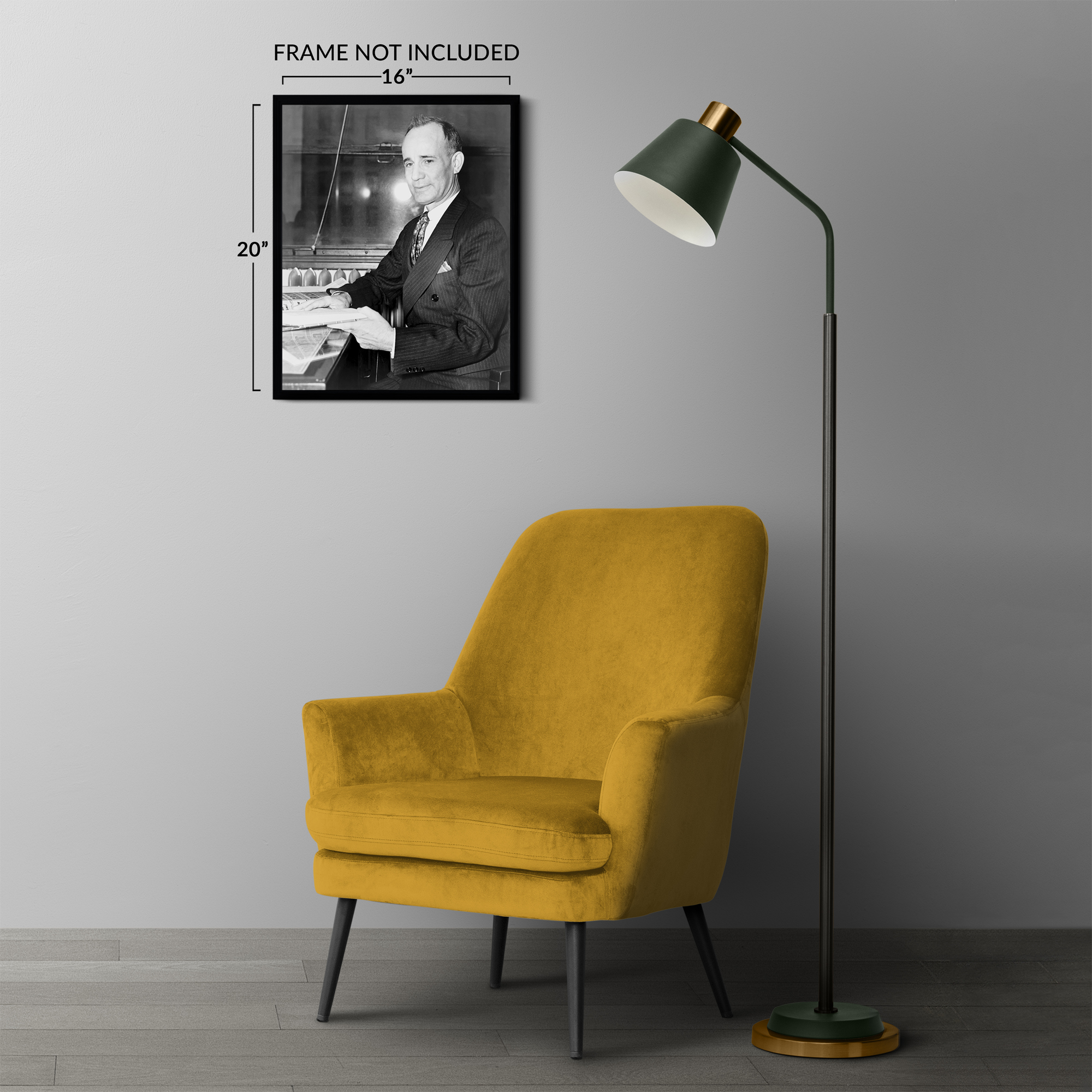 1937 Napoleon Hill Holding His Book Think and Grow Rich Poster Photo Print - Picture 21 of 40
